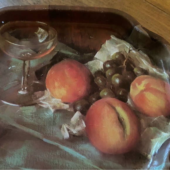Set of 5 Vintage Elite Appetizer Trays - Picture 2 of 5